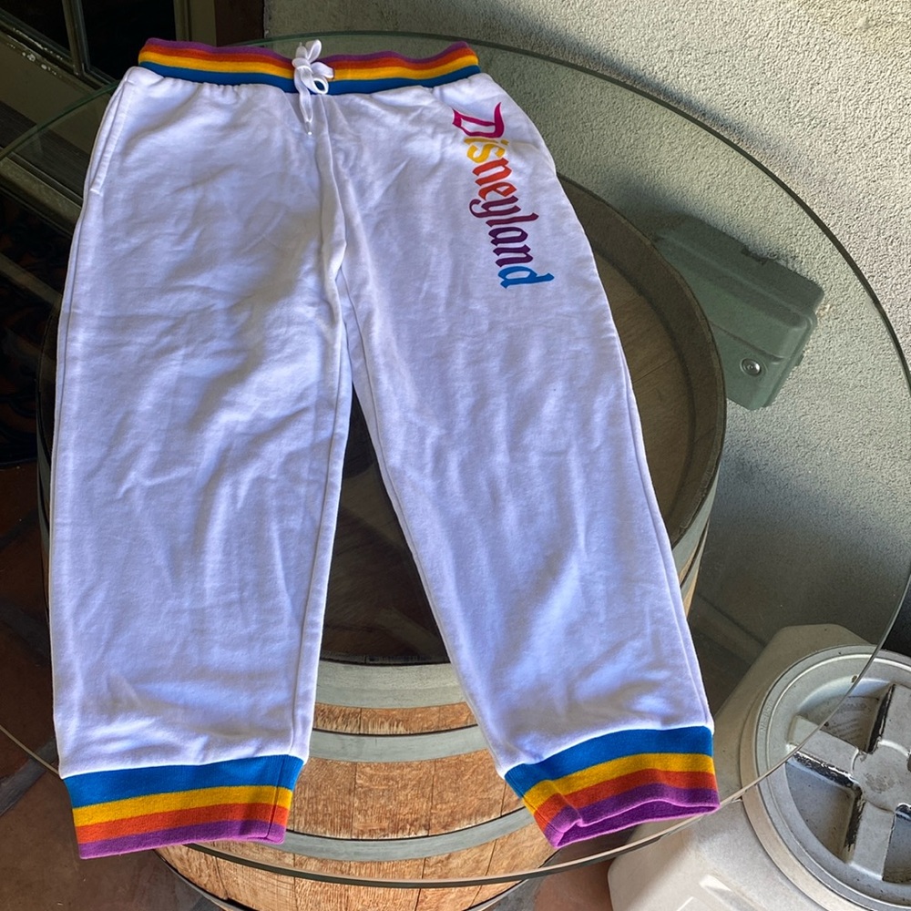 Capri style sweat pants from Disneyland